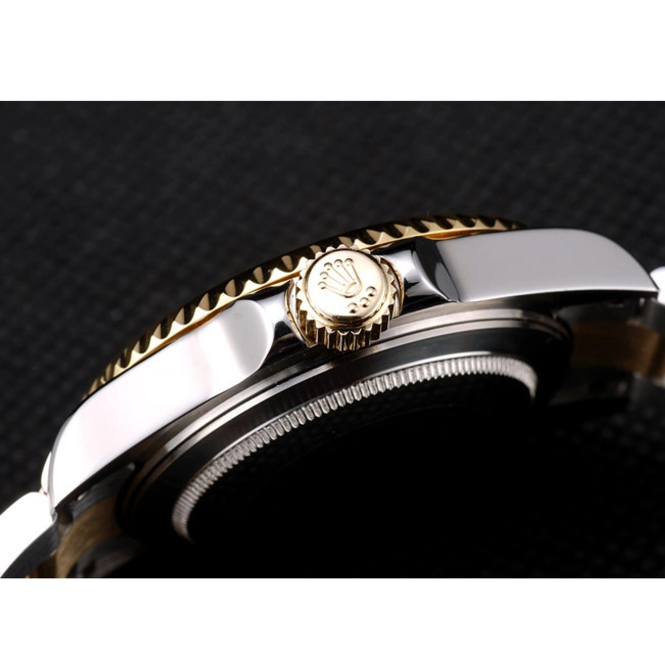 Good Copy Rolex Watches Watch Master GMT II Brown Gold Ceramic Dial Colored Bezel Rolex 0612